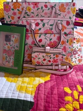 Kate Spade Madison Strawberry Garden Matching Set